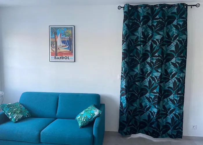 Splendide Studio Miramar Vue Mer Avec Terrasse
